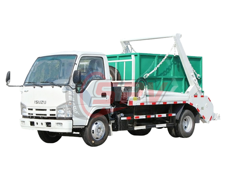 ISUZU 4 CBM Swing Arm Garbage Truck