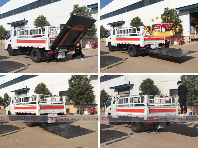 2 Ton Double Cabin High Stake Cargo Truck JMC - Operation