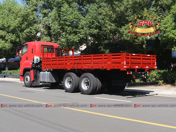 ISUZU Heavy-duty Goods Logistics Truck - Rear Left