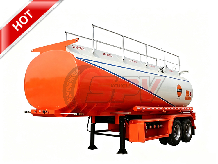 SPV 30,000 Liters Fuel Tank Semi-trailer