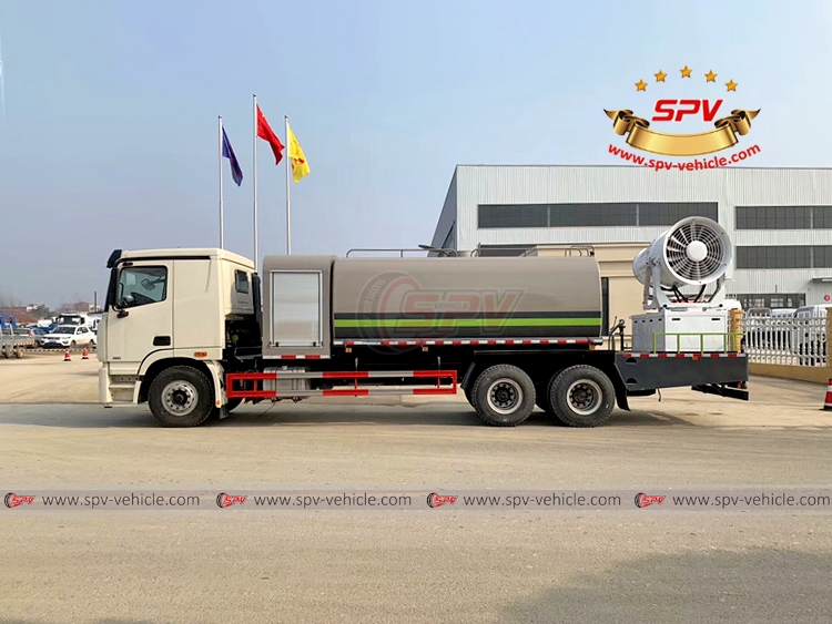 FOTON 6x4 Sanitizing Spray Vehicle - Left