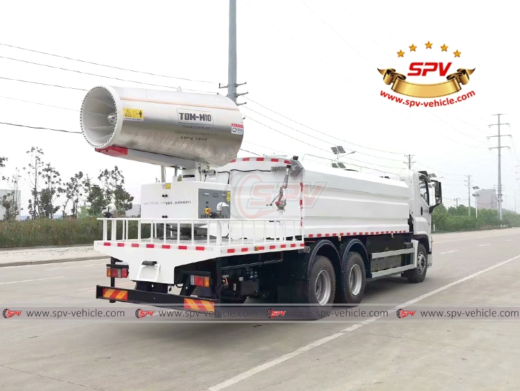 Municipal Disinfection Vehicle ISUZU 6x4 - Rear Right
