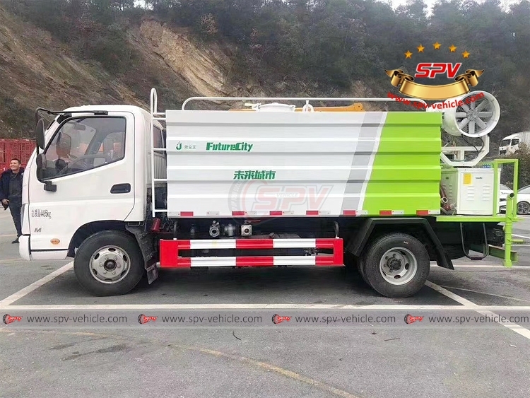 4,000 Liters Disinfection Fogging Vehicle FOTON