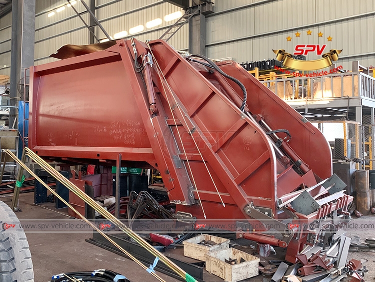 10 CBM Garbage Compactor Body
