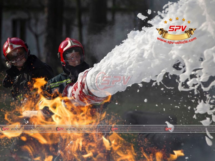 FireFighting Foam - Working