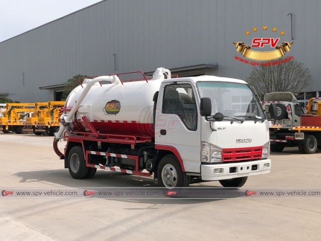 4,000 Litres Wastewater Suction Truck ISUZU