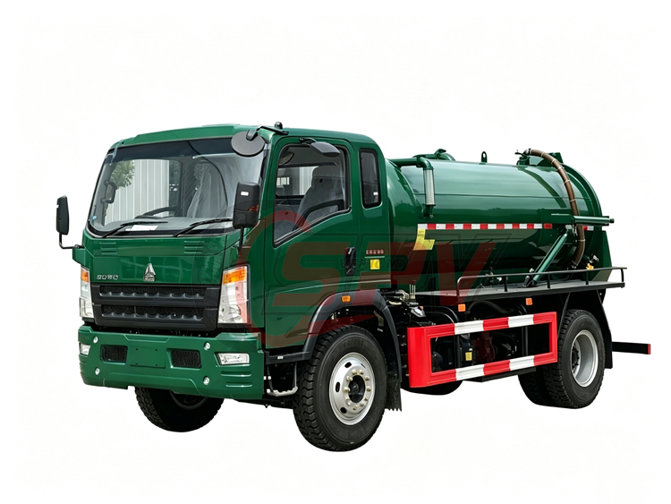 6,000 Litres Sewage Collection Truck SINOTRUK