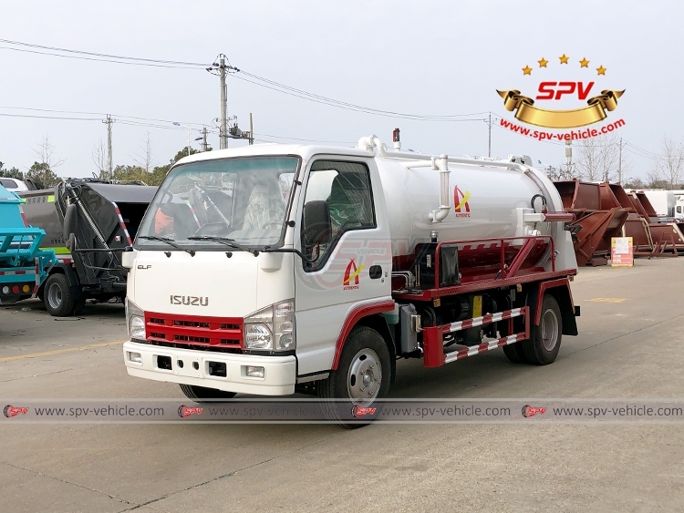 4,000 Litres Wastewater Suction Truck ISUZU