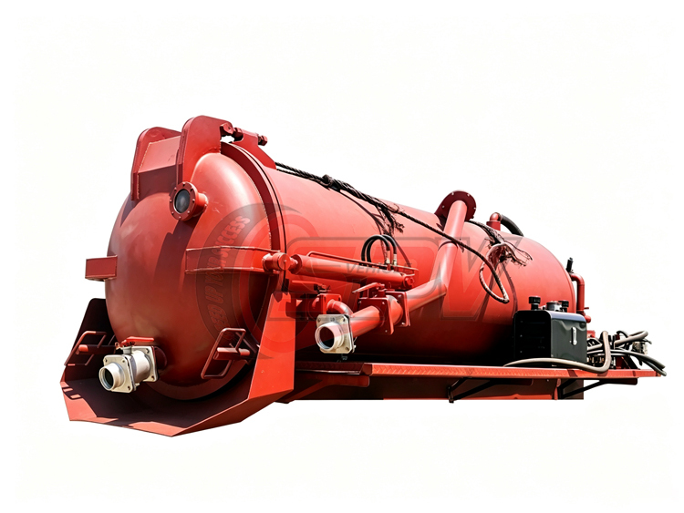 SPV 4,000 Liters Sewer Disposal Tank Body