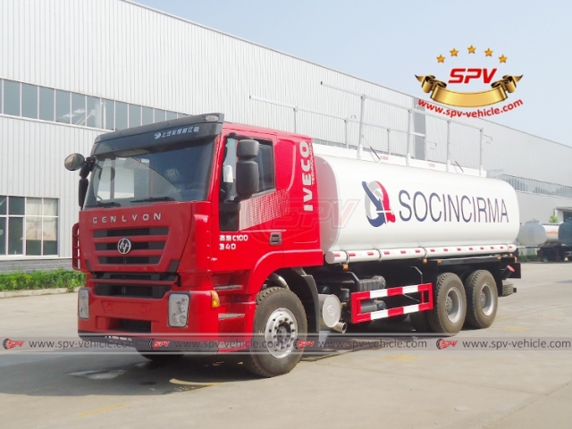 18,000 Litres Fuel Truck With Dispenser IVECO