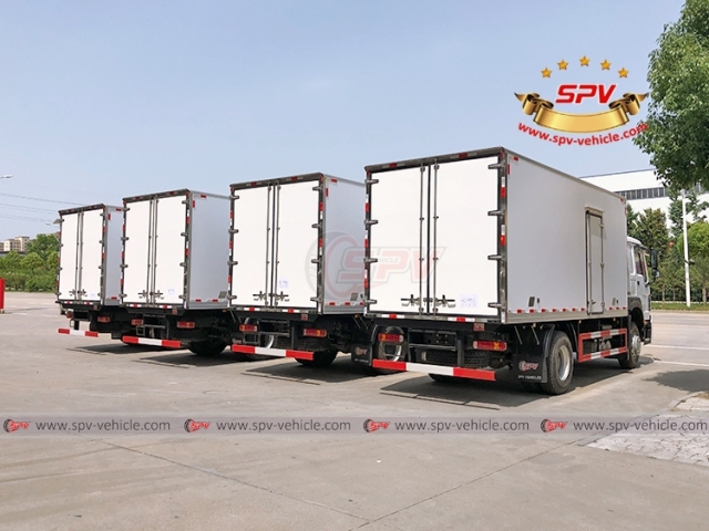 10 Tons Reefer Van Truck SINOTRUK
