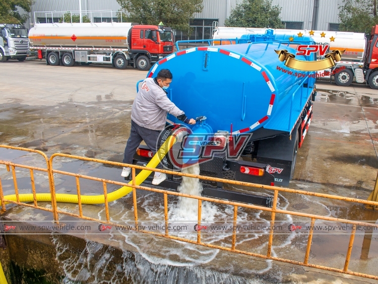 10,000 Litres Septic Suction Truck Dongfeng