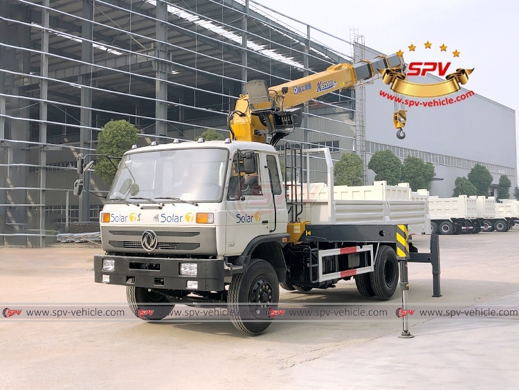 8 Ton Telescopic Crane Cargo Truck DONGFENG