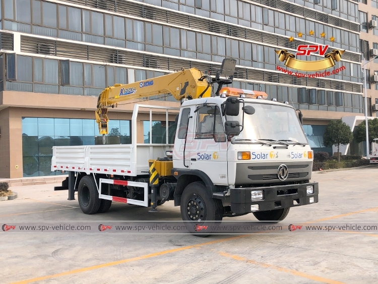 8 Ton Telescopic Crane Cargo Truck DONGFENG