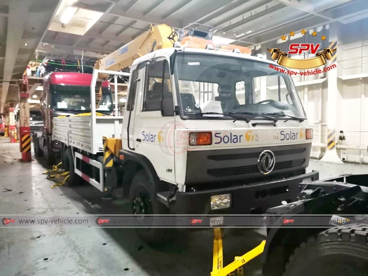 8 Ton Telescopic Crane Cargo Truck DONGFENG