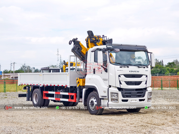 10 Ton Telescopic Crane Truck ISUZU