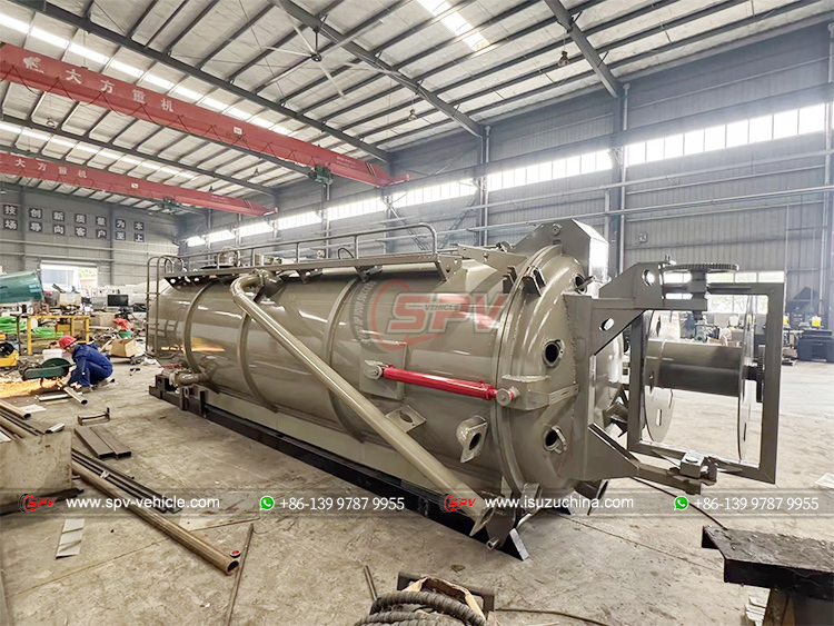SPV 10,000 Litres Cesspool Vacuum Tank SKD