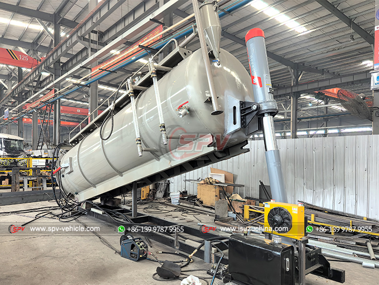 SPV 10,000 Litres Cesspool Vacuum Tank SKD