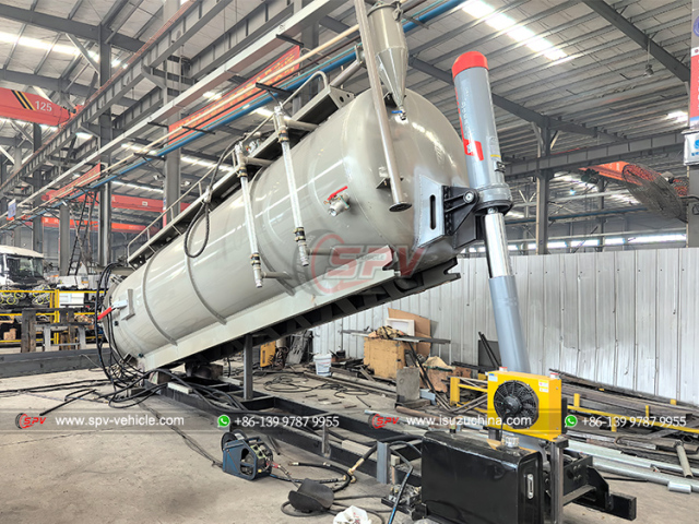 SPV 10,000 Litres Cesspool Vacuum Tank SKD