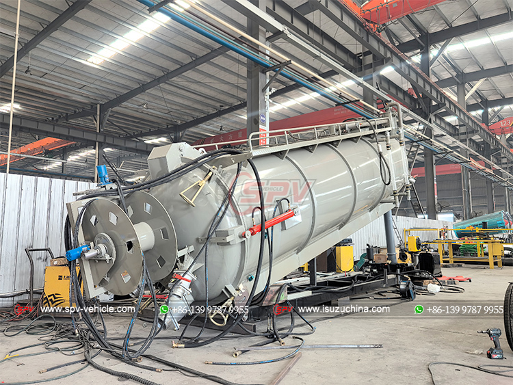 SPV 10,000 Litres Cesspool Vacuum Tank SKD