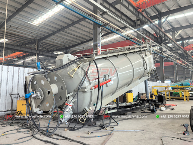 SPV 10,000 Litres Cesspool Vacuum Tank SKD