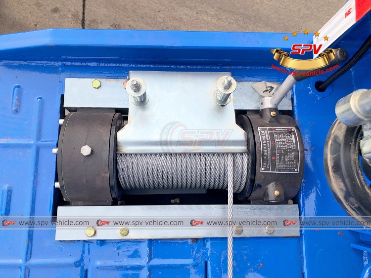 Rollback Tow Truck ISUZU - Hydraulic Winch