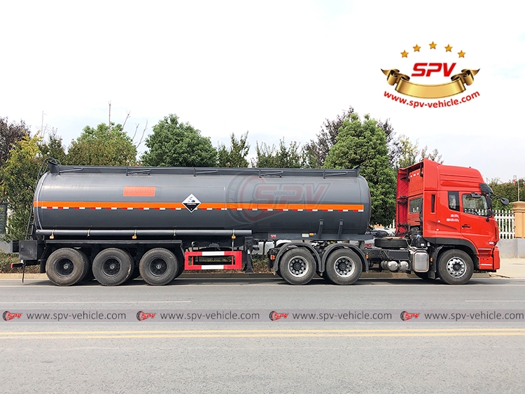 35,000 Litres Nitric Acid Tank Semitrailer DONGFENG - Right