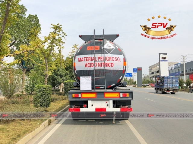 35,000L Nitric Acid Tank Truck Trailer