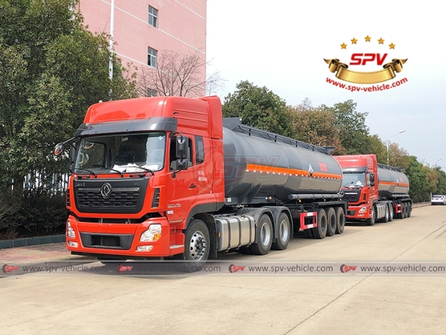 35,000L Nitric Acid Tank Truck Trailer