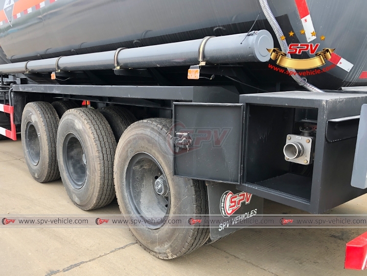 35,000L Nitric Acid Tank Truck Trailer