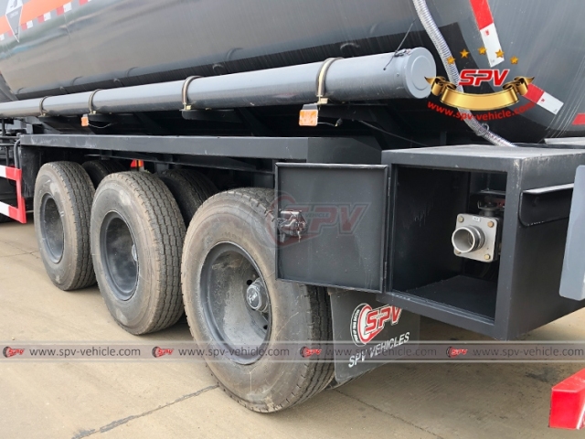 35,000L Nitric Acid Tank Truck Trailer