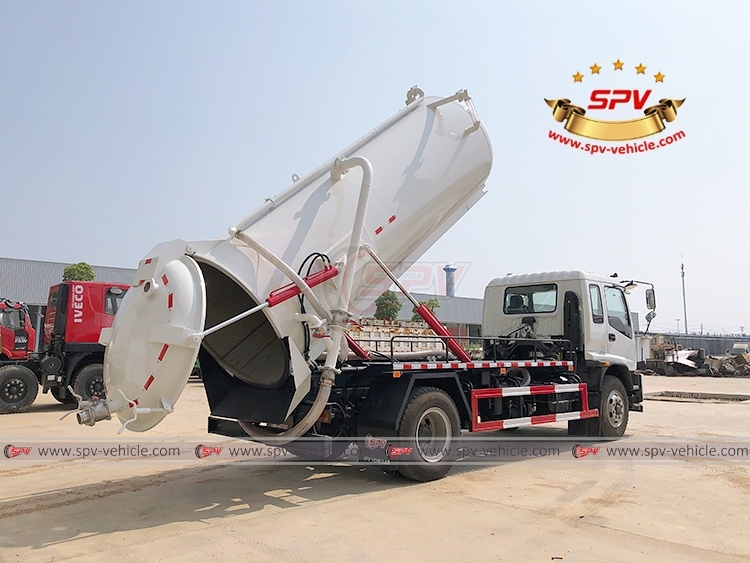 10,000 Litres Cesspool Disposal Truck ISUZU