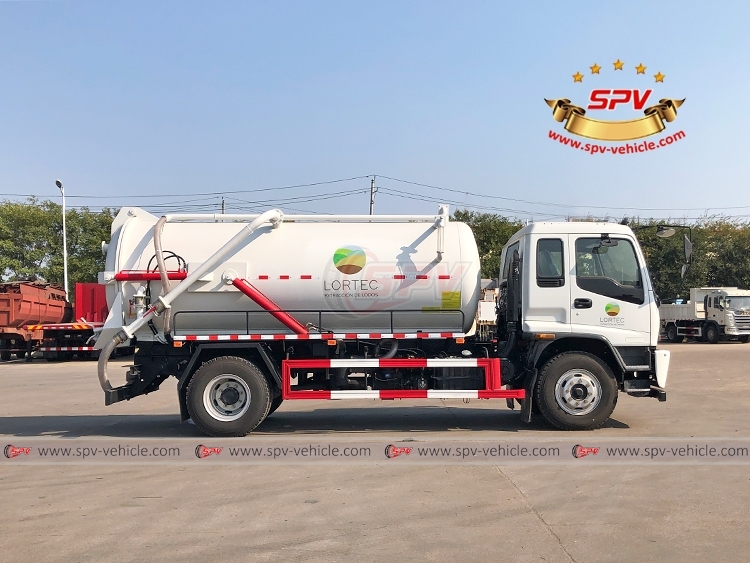 10,000 Litres Cesspool Disposal Truck ISUZU