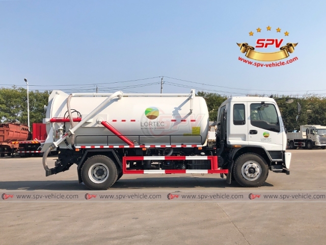 10,000 Litres Cesspool Disposal Truck ISUZU