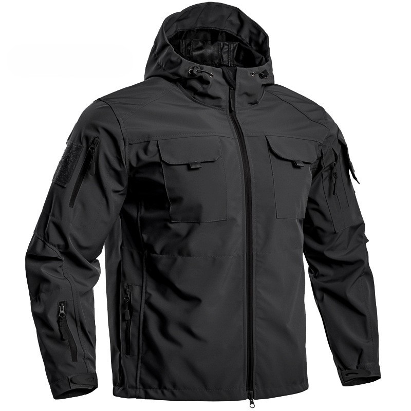 Spring Autumn Lightweight Waterproof Softshell Jacket, ODM Service – Custom Size, Logo & Style Available