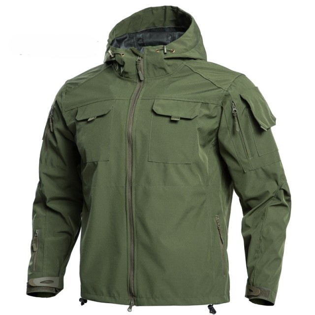 Spring Autumn Lightweight Waterproof Softshell Jacket, ODM Service – Custom Size, Logo & Style Available