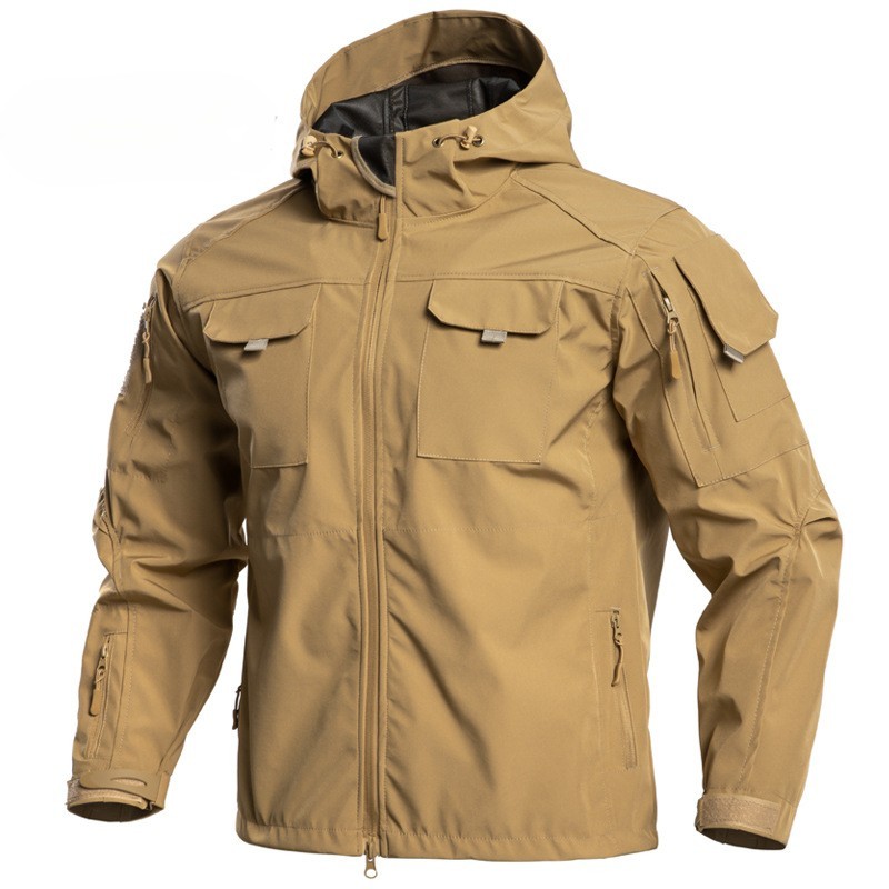Spring Autumn Lightweight Waterproof Softshell Jacket, ODM Service – Custom Size, Logo & Style Available