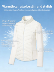 Women's New Autumn & Winter Lightweight Slim-Fit Down Coat | ODM Service: Custom Size, Logo & Style