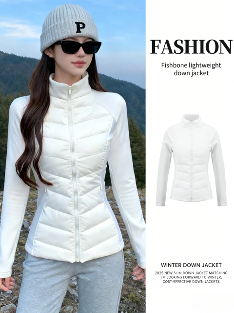 Women's New Autumn & Winter Lightweight Slim-Fit Down Coat | ODM Service: Custom Size, Logo & Style