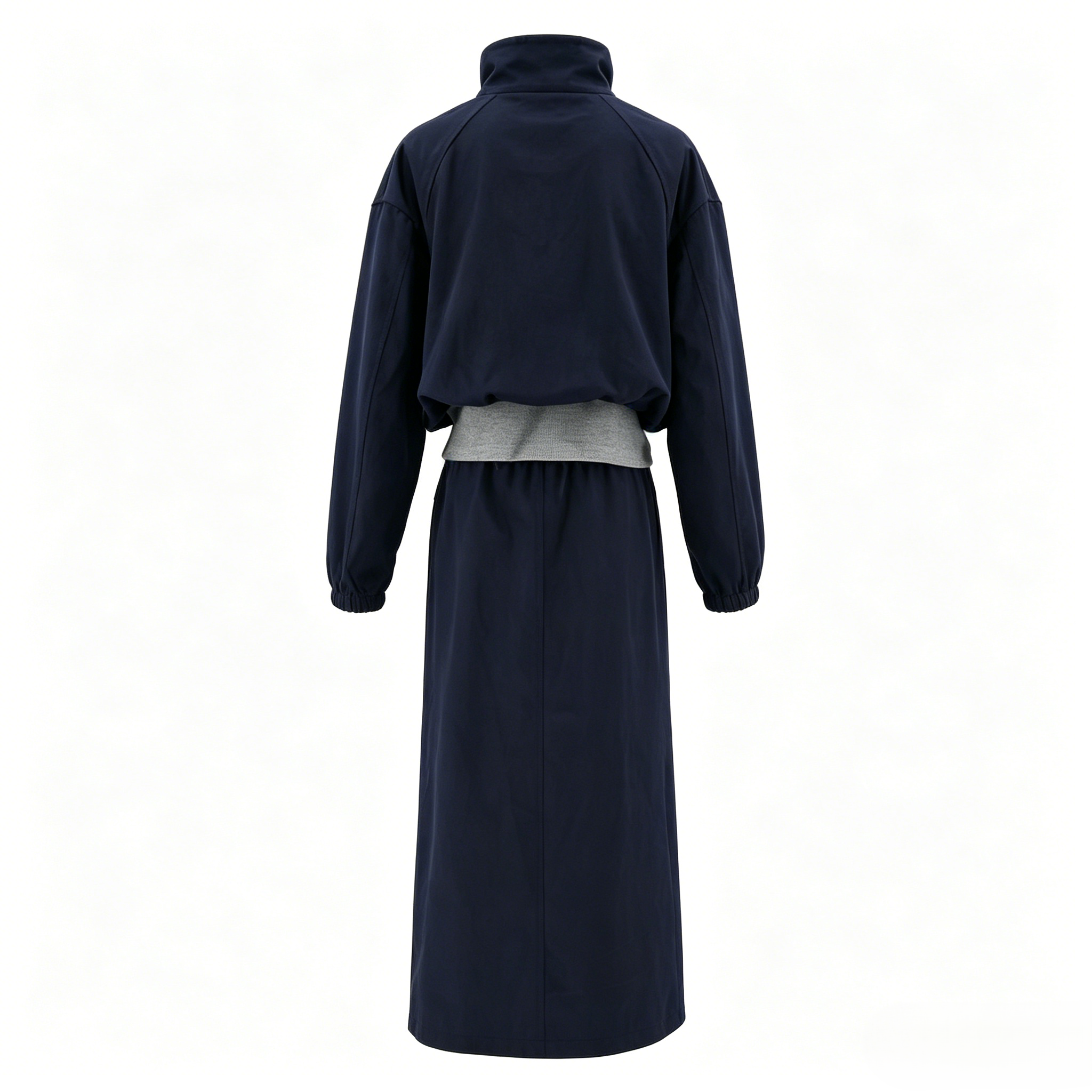 Women’s Half-Zip Anorak & Drawstring Skirt Set  ODM Service – Custom Size, Logo & Style Available