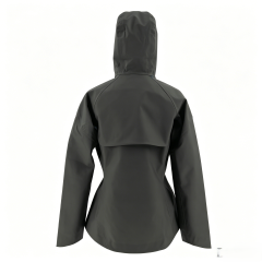 Dark Olive Waterproof Hooded Softshell Jacket  ODM Service – Custom Size, Logo & Style Available