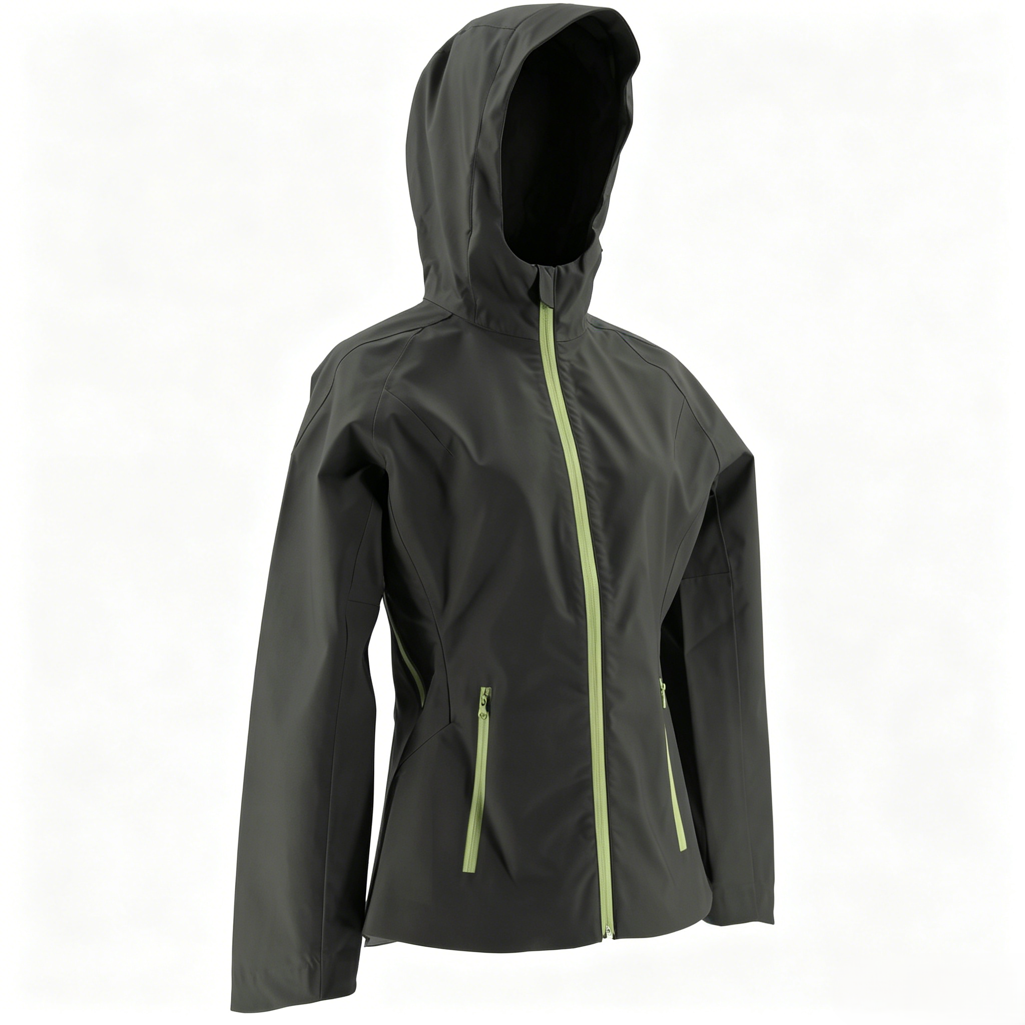 Dark Olive Waterproof Hooded Softshell Jacket  ODM Service – Custom Size, Logo & Style Available