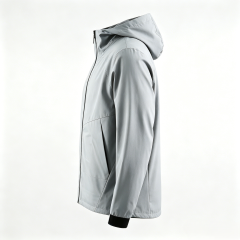Men's Outdoor Windproof & Waterproof Softshell Hooded Jacket  ODM Service – Custom Size, Logo & Style Available