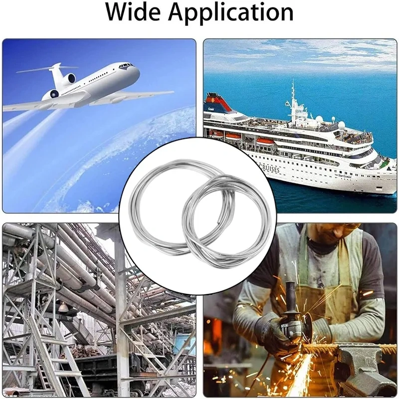 New Low Temperature Melt Aluminum Welding Rods Weld Bars Cored Wire 1.6mm 2mm Rod Solder for Soldering Aluminum No Solder Powder