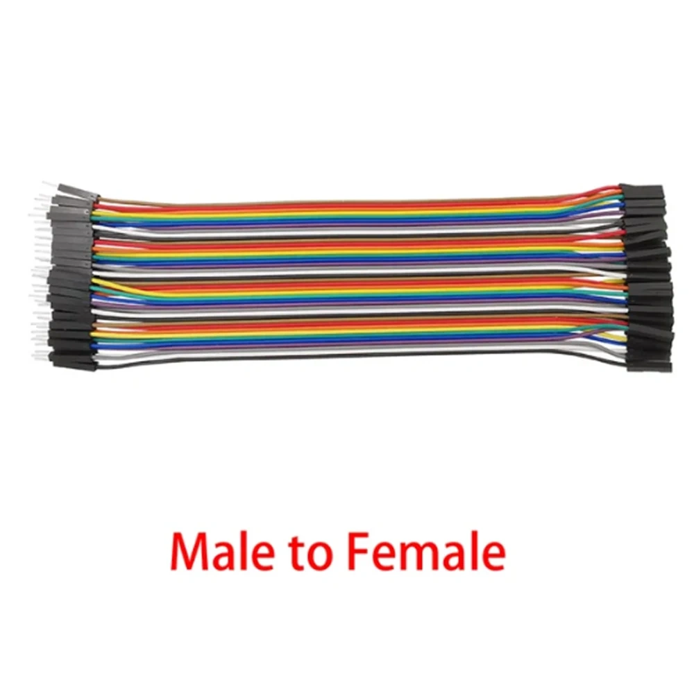 40 Pin Jumper wire 10cm/15cm/20cm/30cm Male to Male+Female to Male+Female to Female Jumper Wire Cable for Arduino DIY kit