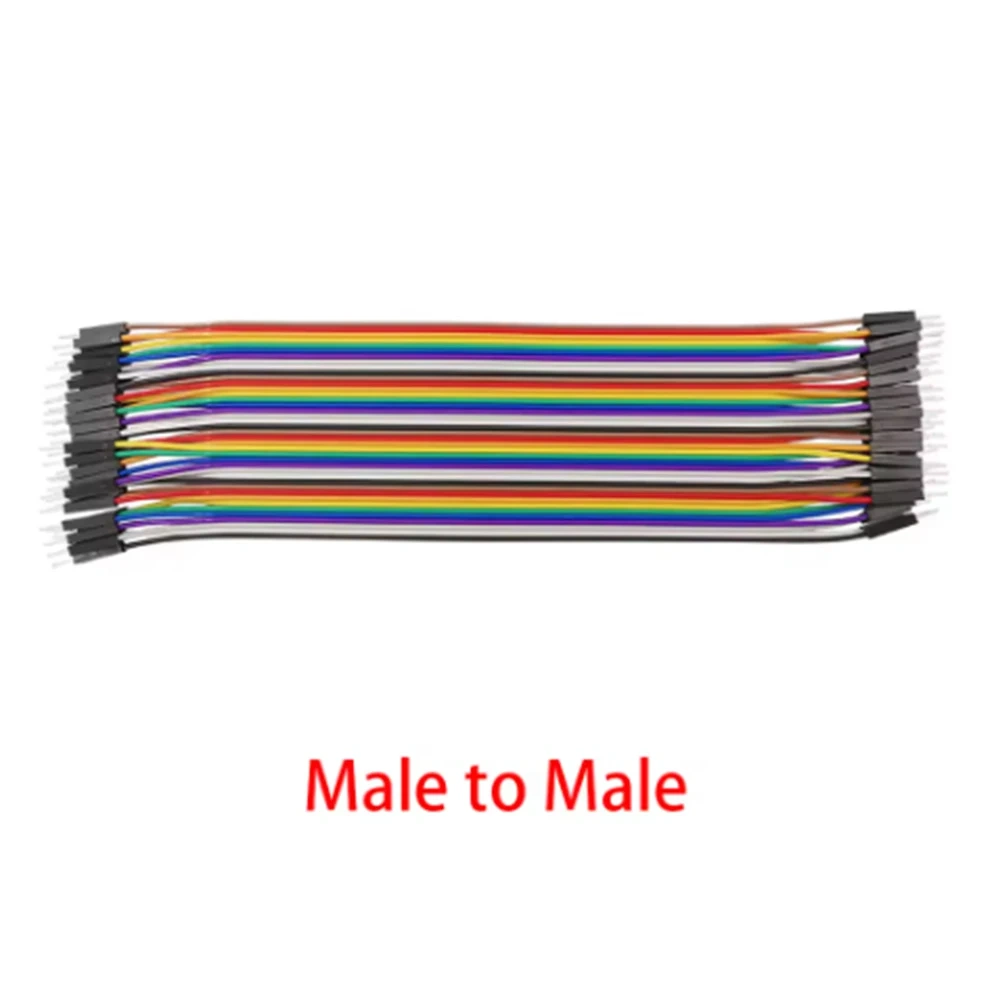 40 Pin Jumper wire 10cm/15cm/20cm/30cm Male to Male+Female to Male+Female to Female Jumper Wire Cable for Arduino DIY kit