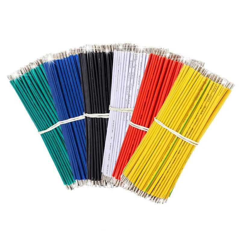 100PCS/LOT Tin-Plated Breadboard PCB Solder Cable 24/26AWG Fly Jumper Wire Cable Tin Conductor Wires 1007-24AWG Connector Wire