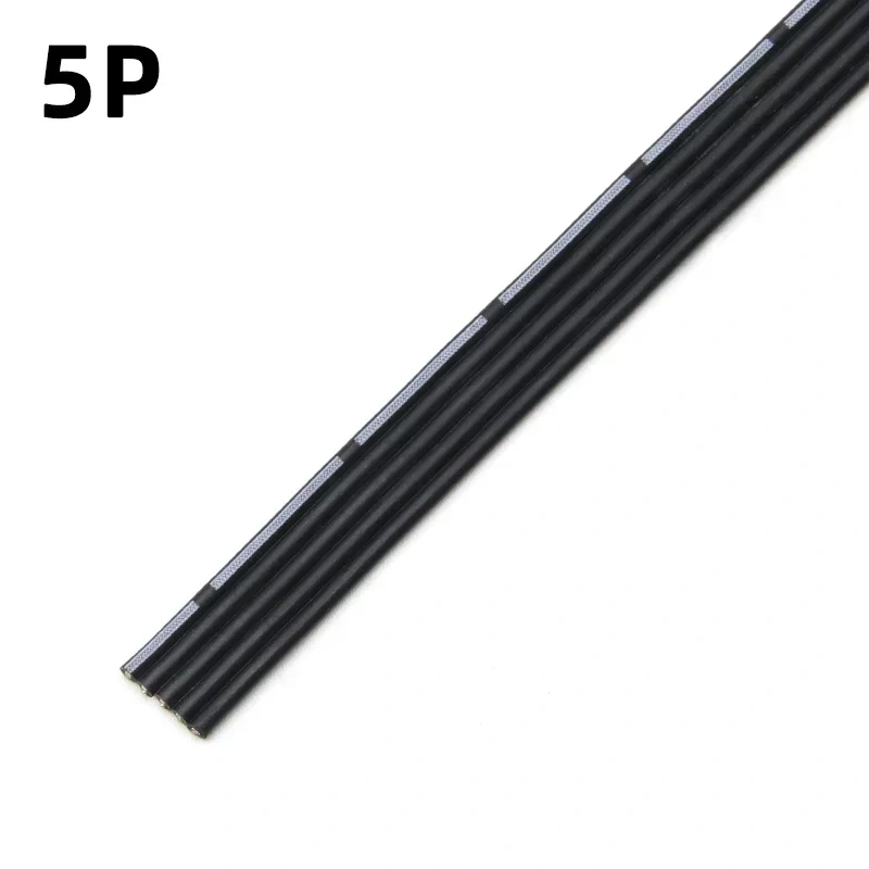 1~50m Fexible Silicone Parallel Wire 2P 4P 6P 8P 10P Ultra Soft 30 28 26 24 22 20AWG High Temperature Resistant Copper Cable