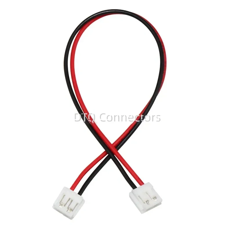 10PCS LOT EH2.54 2.54 Pitch Female Connector Wire 10CM 20CM 30CM 26AWG Single End/Double End Cable Electronic Wire 2P 3P 4-12Pin