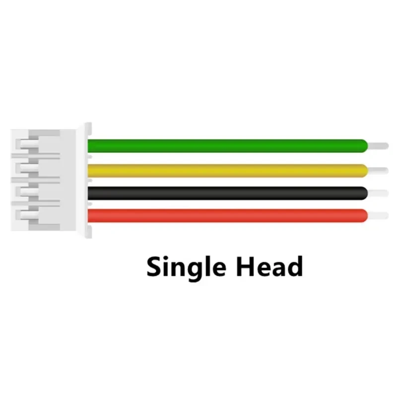 10PCS LOT EH2.54 2.54 Pitch Female Connector Wire 10CM 20CM 30CM 26AWG Single End/Double End Cable Electronic Wire 2P 3P 4-12Pin